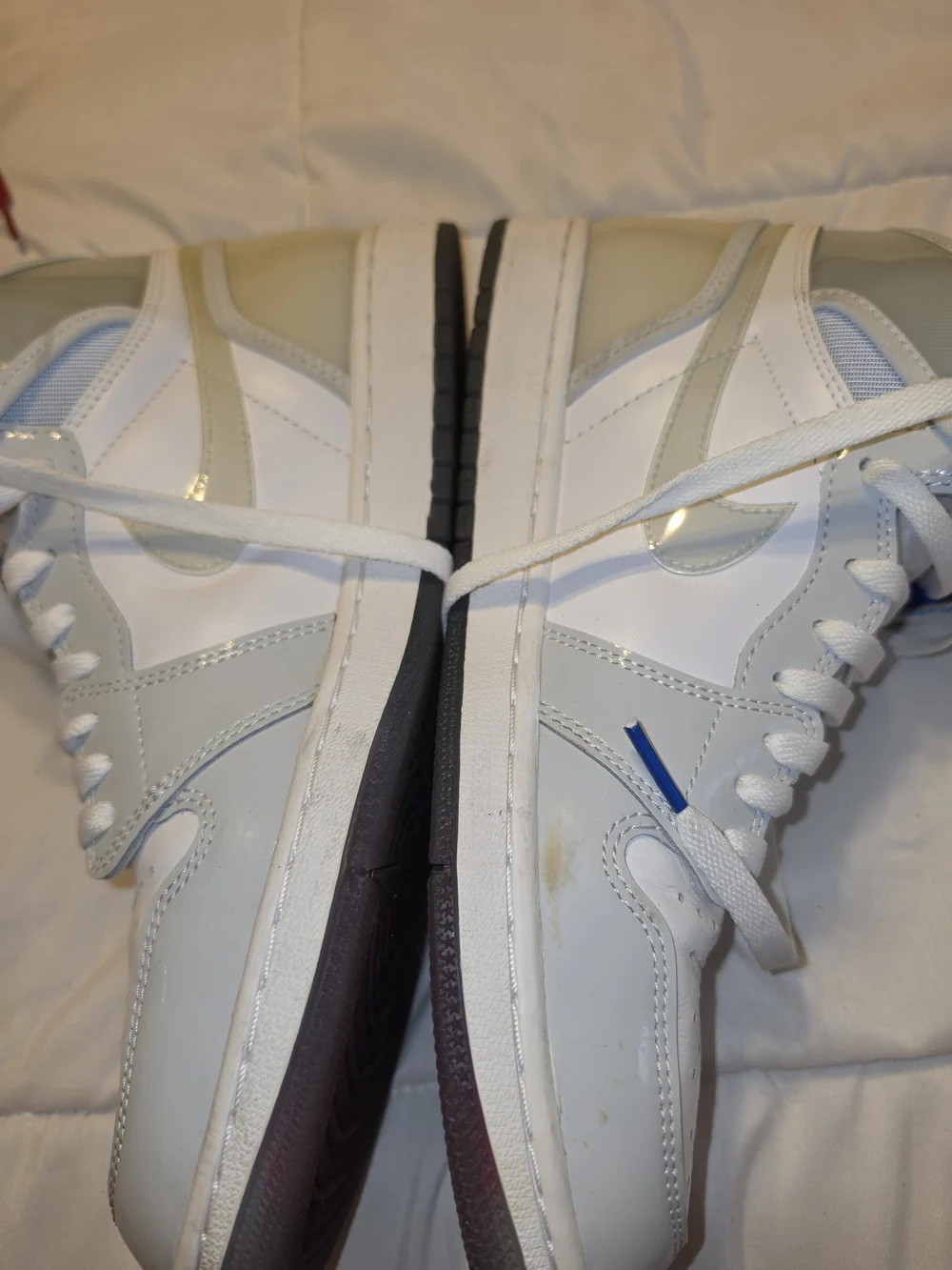 Mens Jordan 1 High Zoom Racer Blue